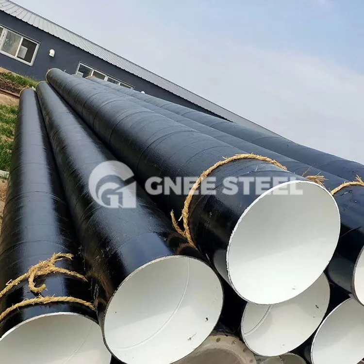 3PE va FBE qoplamali po'lat quvur