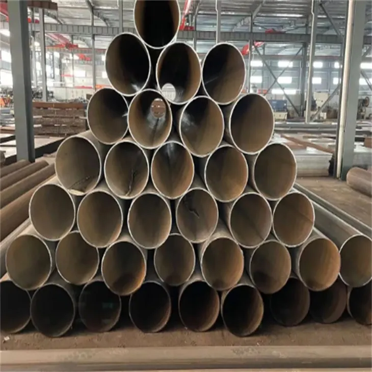 Qora A36 tekis tikuvli payvandlangan quvur