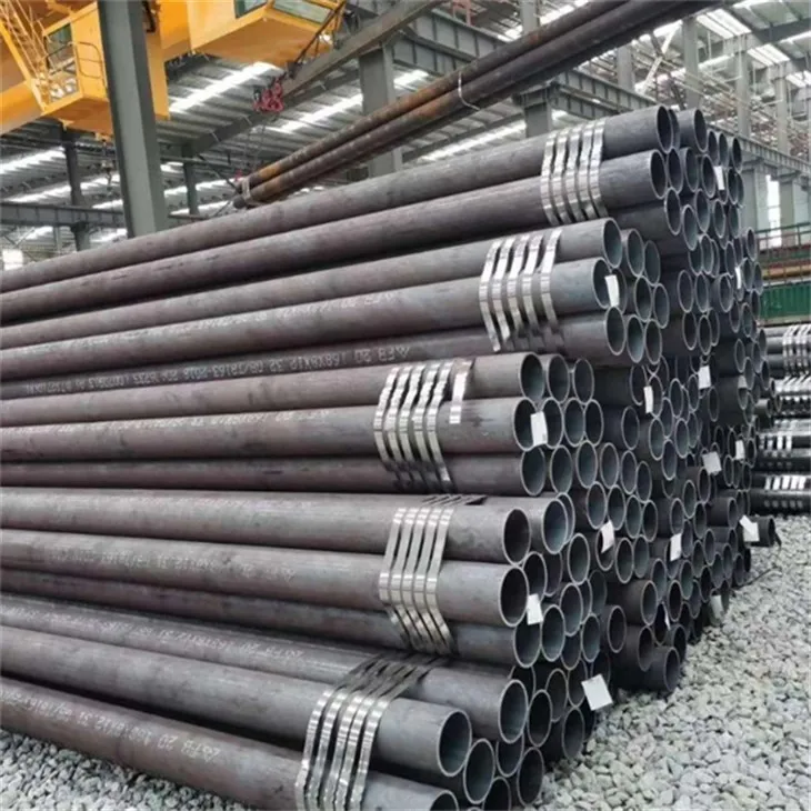 Uglerod ASTM A106 Gr. B To'g'ri tikuvli payvandlangan quvur