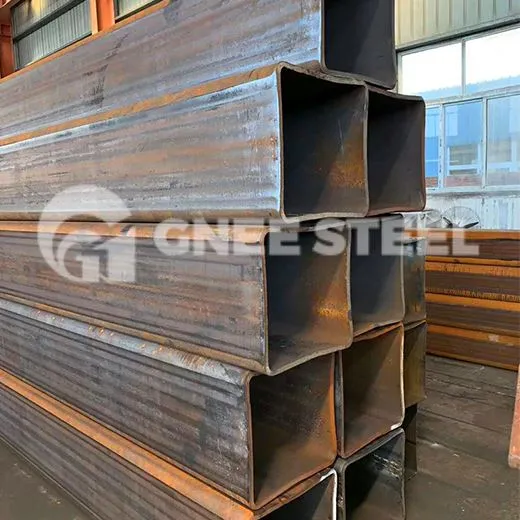 JIS G3466 payvandlangan kvadrat trubkasi