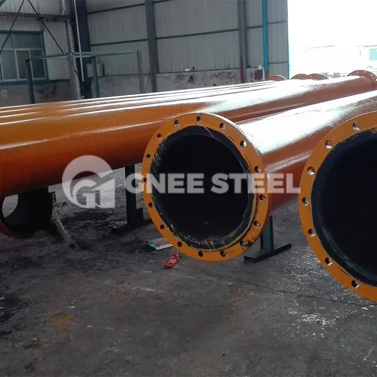 Kauchuk qoplamali quvur