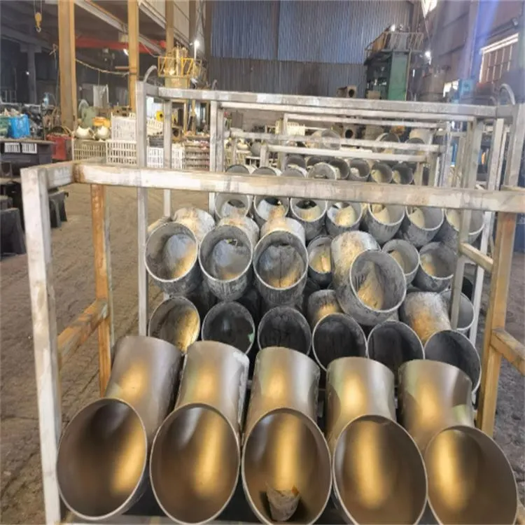 Zanglamaydigan po'latdan yasalgan quvur qismlari